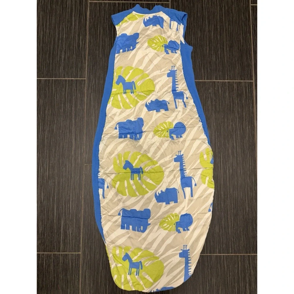 ErgoPouch Organic Cotton Sleep Sack Bag 12-36 Months TOG 2.5 Safari Animal Print